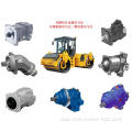 Tamped roller hydraulic walking pump